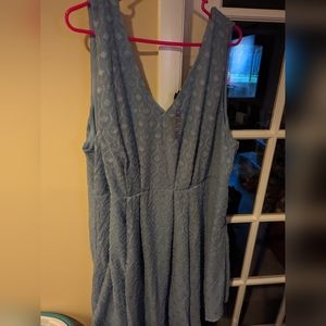 Torrid size 24 blue dress